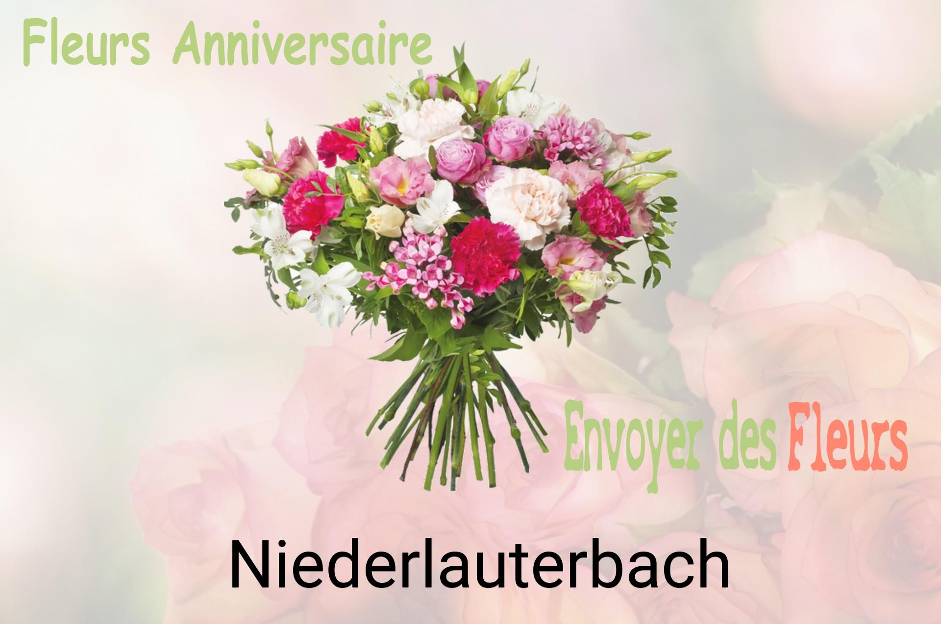 Bouquet de fleurs d’anniversaire livré à Niederlauterbach