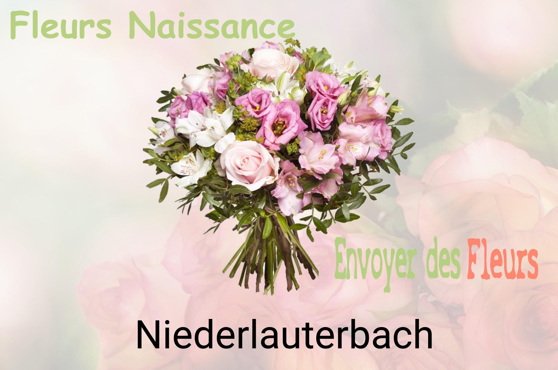 Bouquet de fleurs de naissance livré à Niederlauterbach